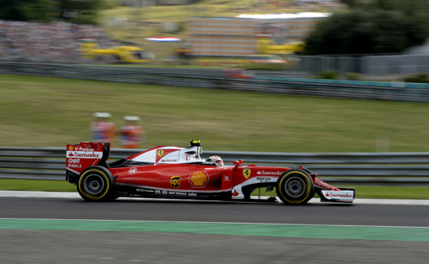 Hungarian GP F1/2016, Kimi Räikkönen, Ferrari SF16-H