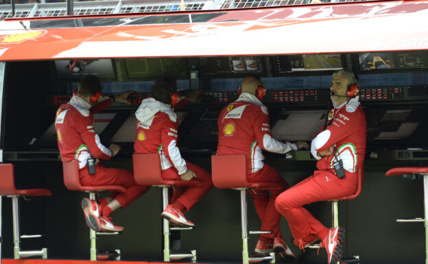 F1 Team Ferrari 2016 at British GP