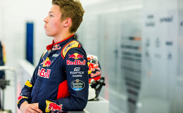 Daniil Kvyat of Scuderia Toro Rosso