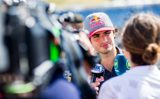 Carlos Sainz at Hungarian GP F1/2016.