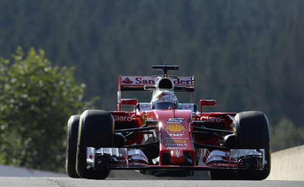 Sebastian Vettel of Ferrari at GP BELGIUM F1/2016