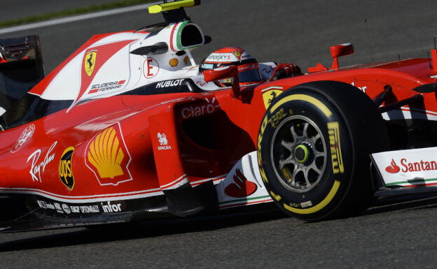 Kimi Räikkönen of Ferrari at GP BELGIUM F1/2016