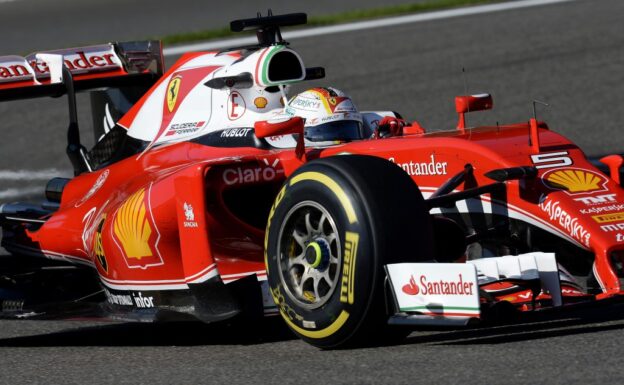 Sebastian Vettel of Ferrari at GP BELGIUM F1/2016