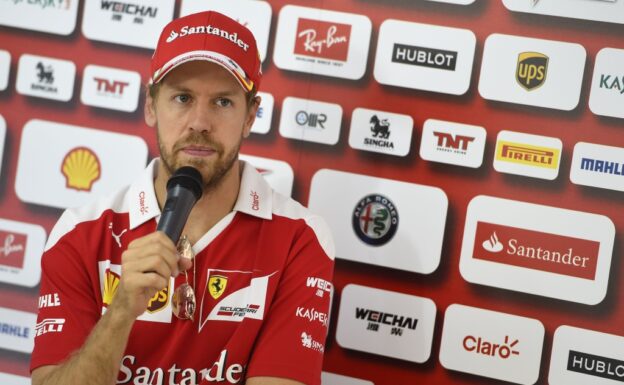 Sebastian Vettel of Ferrari GP BELGIUM F1/2016