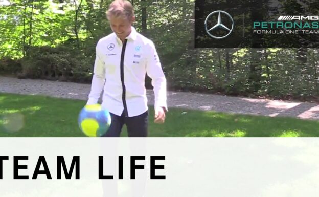 F1 Keepy Uppy Challenge - Nico Rosberg - UBS Competition