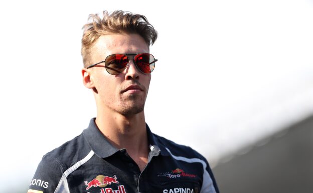 SPA, BELGIUM F1/2016: Daniil Kvyat Scuderia Toro Rosso walks in the Paddock.