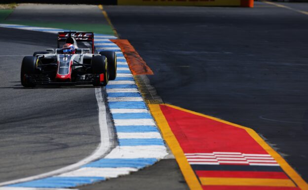 Romain Grosjean Haas VF-16 / Ferrari V6 Turbo, German GP F1/2016