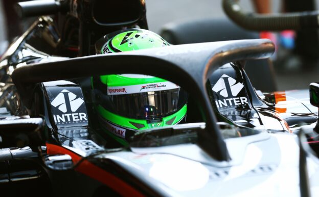 Nico Hulkenberg (GER) Sahara Force India F1 VJM09 running the Halo cockpit cover. Belgian Grand Prix 2016.