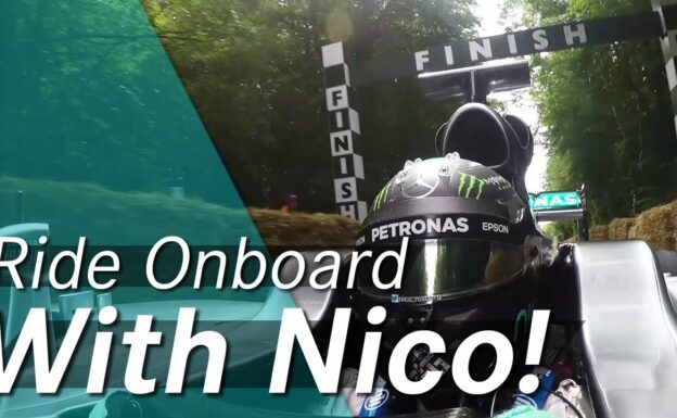 Onboard F1 Hill Climb with Nico Rosberg - Goodwood 2016