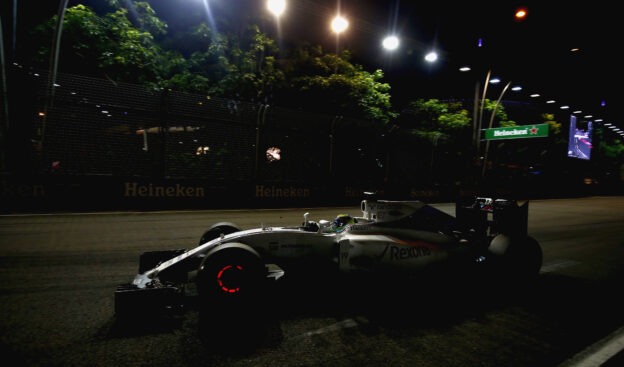 Marina Bay Circuit, Marina Bay, Singapore 2016 Felipe Massa, Williams FW38 Mercedes.