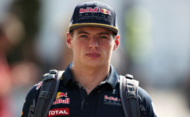 MONZA, ITALY F1/2016: Max Verstappen of Red Bull Racing walks into the paddock.