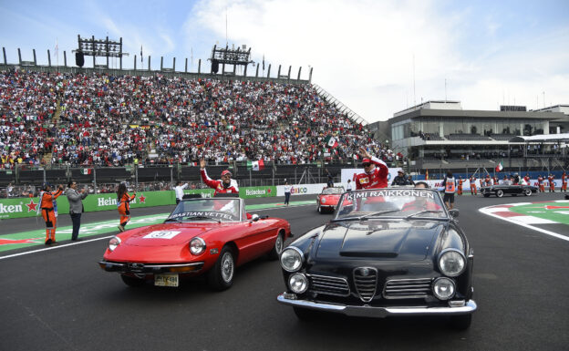 Sebastian Vettel & Kimi Raikkonen Mexican GP F1/2016Sebastian Vettel & Kimi Raikkonen Mexican GP F1/2016