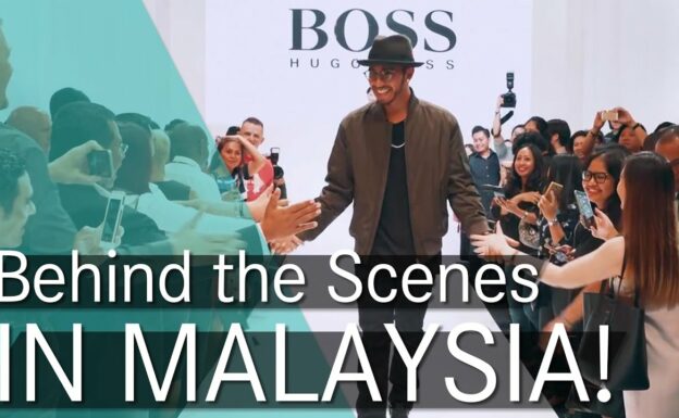 Lewis Hamilton & HUGO BOSS on the Kuala Lumpur Catwalk