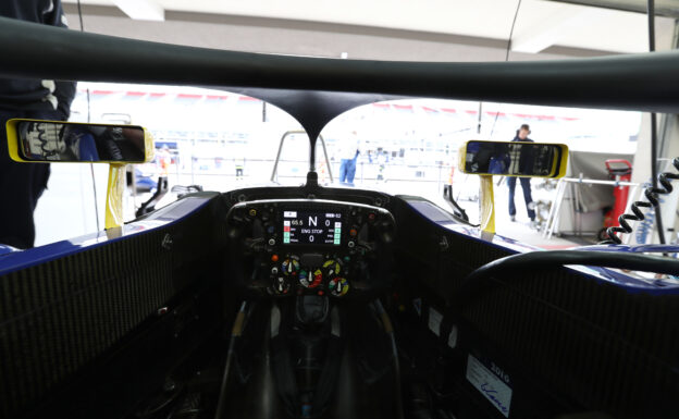 Sauber F1 Team Halo from cockpit. Autodromo Hermanos Rodriguez 2016