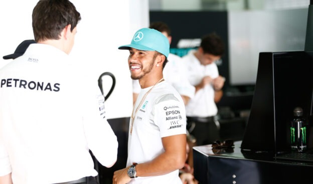 Formula One - MERCEDES AMG PETRONAS, Malaysian GP 2016. Lewis Hamilton;