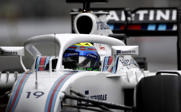 Autodromo Hermanos Rodriguez, Mexico City, Mexico. Felipe Massa, Williams FW38 Mercedes, with a Halo device fitted to his car for evaluation.