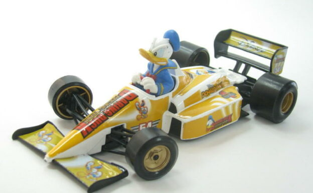 Donald Duck F1 car