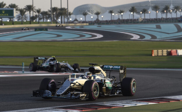 Lewis Hamilton & Nico Rosberg GP ABU DHABI (2016)