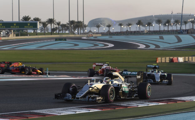 Mercedes, Ferrari Red Bull during GP ABU DHABI F1/2016