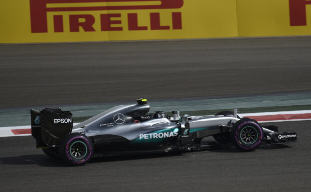 Nico Rosberg on track GP ABU DHABI F1/2016