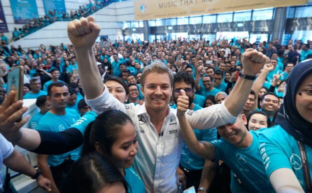 An F1 Champion’s Welcome for Nico Rosberg in Kuala Lumpur!