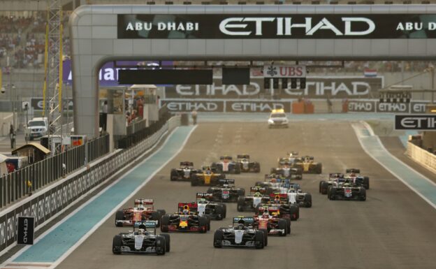 Formula One - MERCEDES AMG PETRONAS, Abu Dhabi GP 2016. Lewis Hamilton, Nico Rosberg;