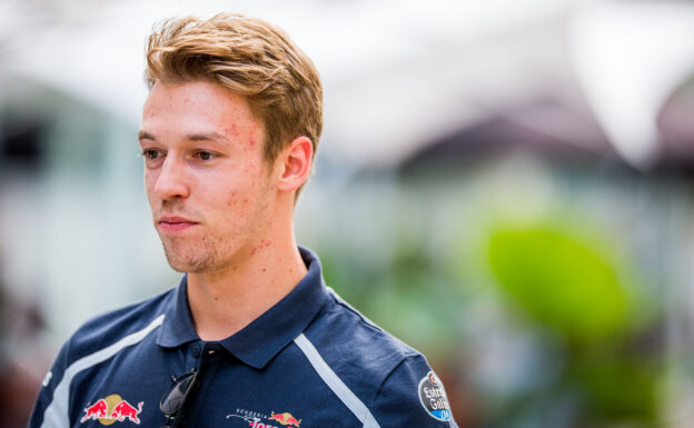 Daniil Kvyat during previews for the Formula One Grand Prix of Brazil at Autodromo Jose Carlos Pace 2016