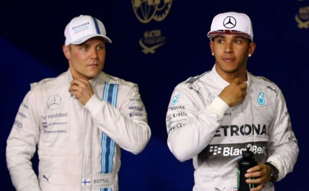 Valtteri Bottas & Lewis Hamilton