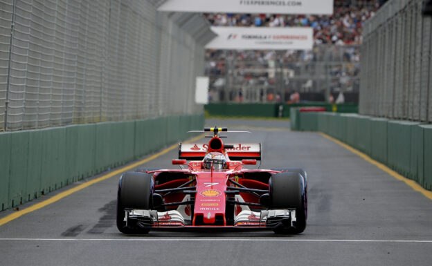 Kimi Raikkonen Ferrari SF70H, 2017 Australian GP