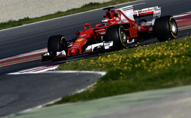 Kimi Raikkonen, Ferrari SF70H, Catalunya Circuit, Spain