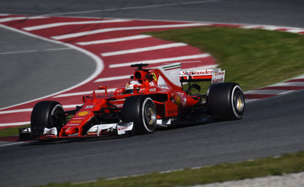 Fastest lap times 3rd day 2017 2nd F1 testing Barcelona