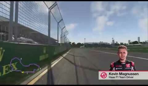 Australian Grand Prix: Track Lap with Kevin Magnussen