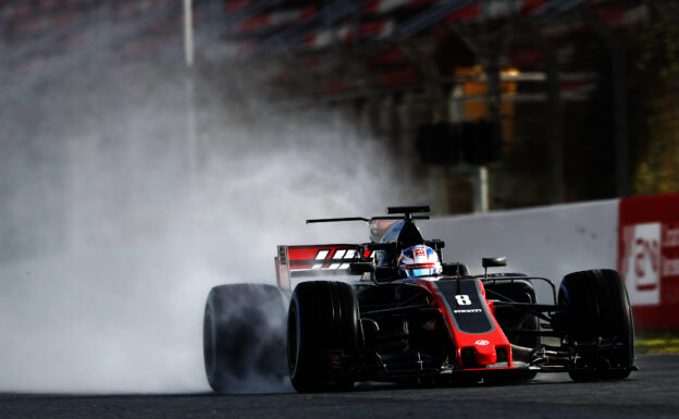 Romain Grosjean, Haas VF-17 Circuit de Barcelona Catalunya, Barcelona, Spain.