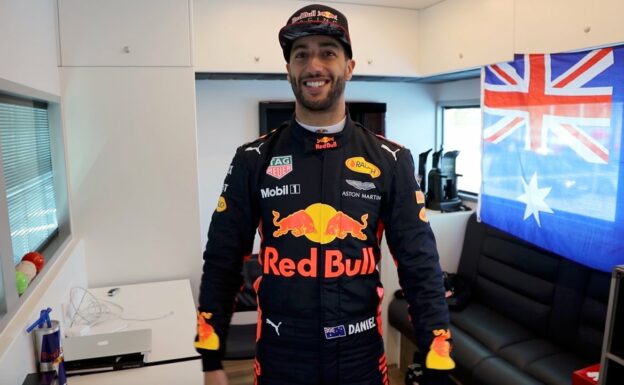 Inside Daniel Ricciardo's Driver Room