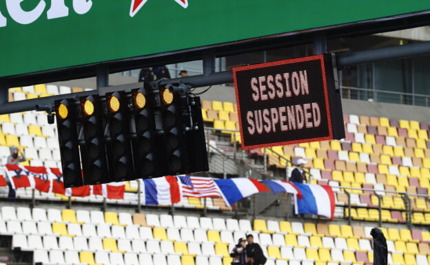 Session Suspended Shanghai International Circuit, Shanghai, China. Friday 07 April 2017.