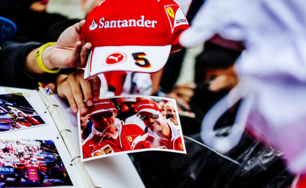 Ferrari Fans Shanghai International Circuit F1/GP 2017 China.