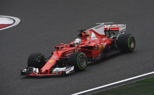 Sebastian Vettel Ferrari SF70H Shanghai International Circuit F1/2017