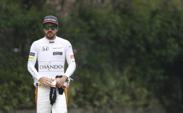 Shanghai International Circuit, Shanghai, China. Saturday 08 April 2017. Fernando Alonso, McLaren.