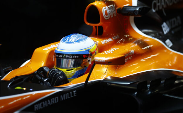 Shanghai International Circuit, Shanghai, China. Friday 07 April 2017. Fernando Alonso, McLaren.