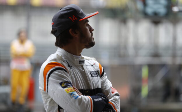 Shanghai International Circuit, Shanghai, China. Saturday 08 April 2017. Fernando Alonso, McLaren.