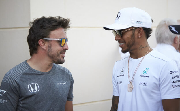 Formula One - Mercedes-AMG Petronas Motorsport, Bahrain GP 2017. Lewis Hamilton;