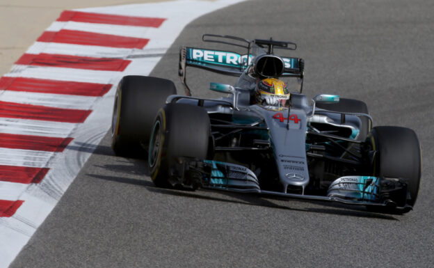 Formula One - Mercedes-AMG Petronas Motorsport, Bahrain GP 2017. Lewis Hamilton;