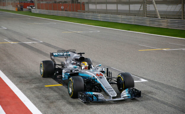 Formula One - Mercedes-AMG Petronas Motorsport, Bahrain GP 2017. Lewis Hamilton;