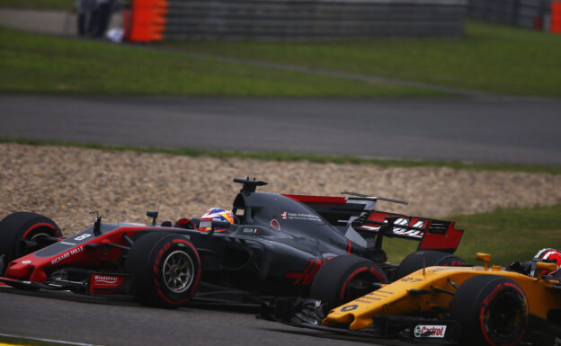 Romain Grosjean ahead of Renault Shanghai International Circuit, Shanghai, China. Sunday 09 April 2017.