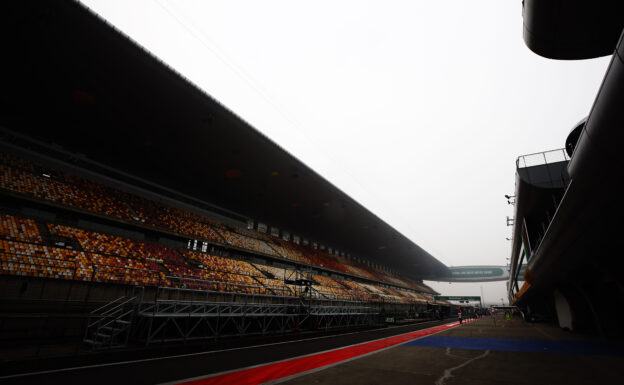 Start Chinese Gp F1 2017 at Shanghai International Circuit