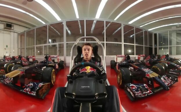 Russian GP: Daniil Kvyat 360 hotlap at Toro Rosso