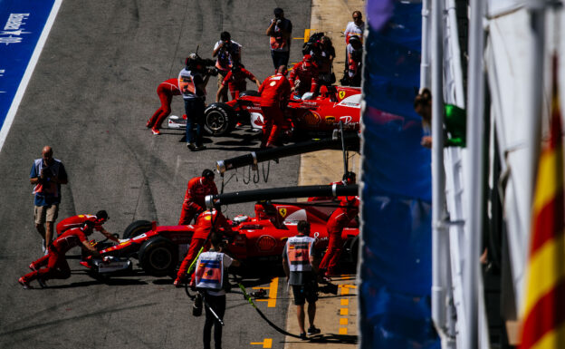 Sebastian Vettel Ferrari Spanish GP F1/2017 F1/2017