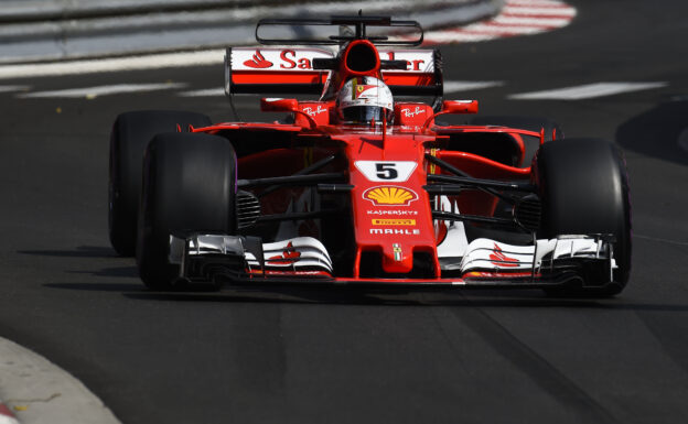 Sebastian Vettel Ferrari GP MONACO F1/2017