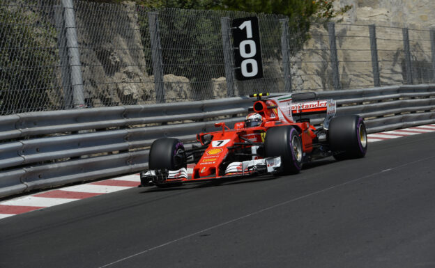 Kimi Raikkonen Ferrari GP MONACO F1/2017