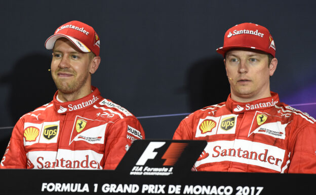 Sebastian Vettel & Kimi Raikkonen GP MONACO F1/2017